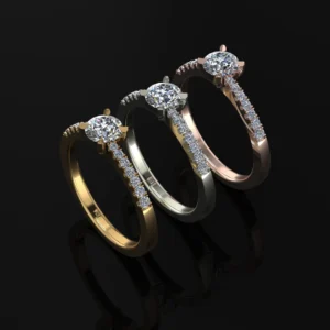 Kolory złota – żółte, białe i różowe