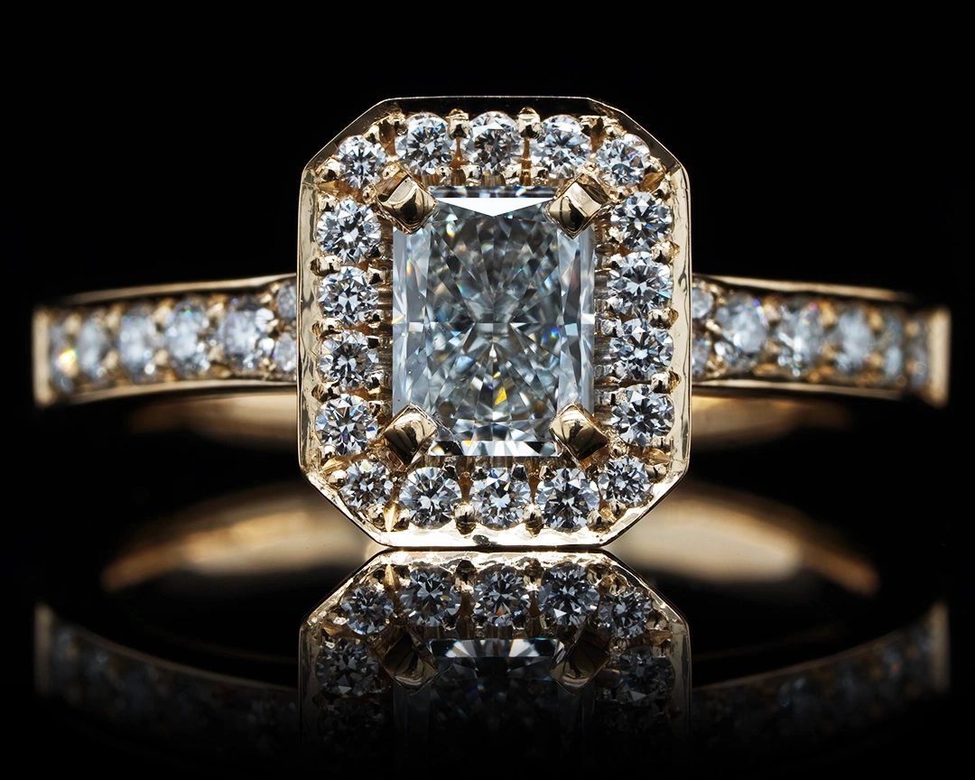 Pierścionek ,,Vincii" Radiant