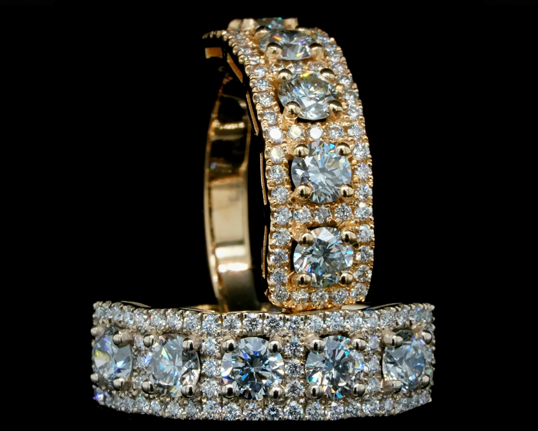 Ekskluzywna kolekcja pierścionków z diamentami