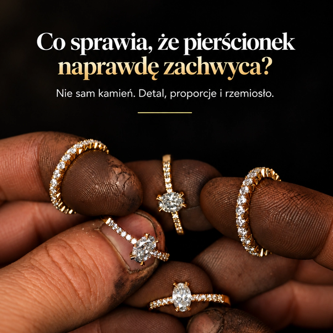 Co sprawia, że pierścionek zaręczynowy naprawdę zachwyca?